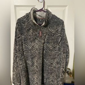 Mens true grit fleece pullover